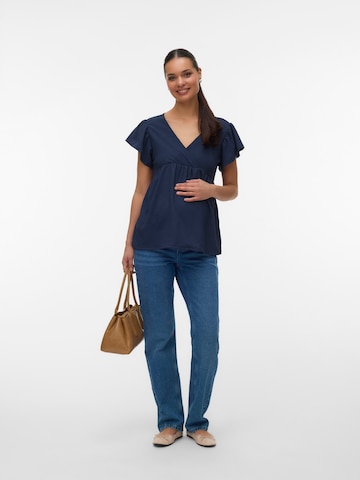 MAMALICIOUS Bluse‌‌‌‌ in Blau