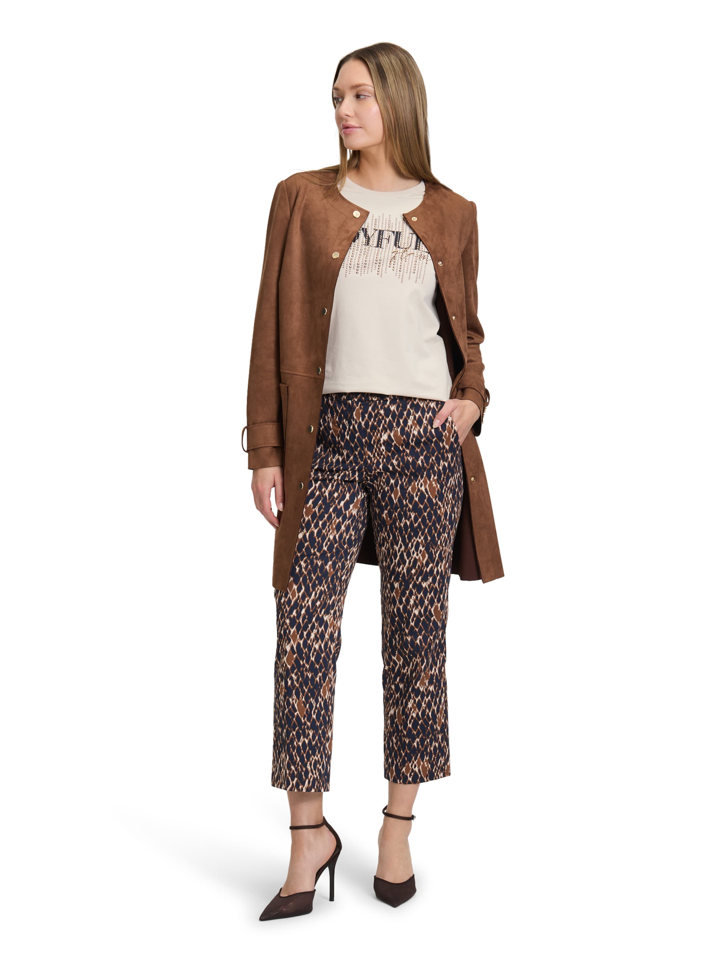 Betty Barclay Regular Trousers in Mixed colours
