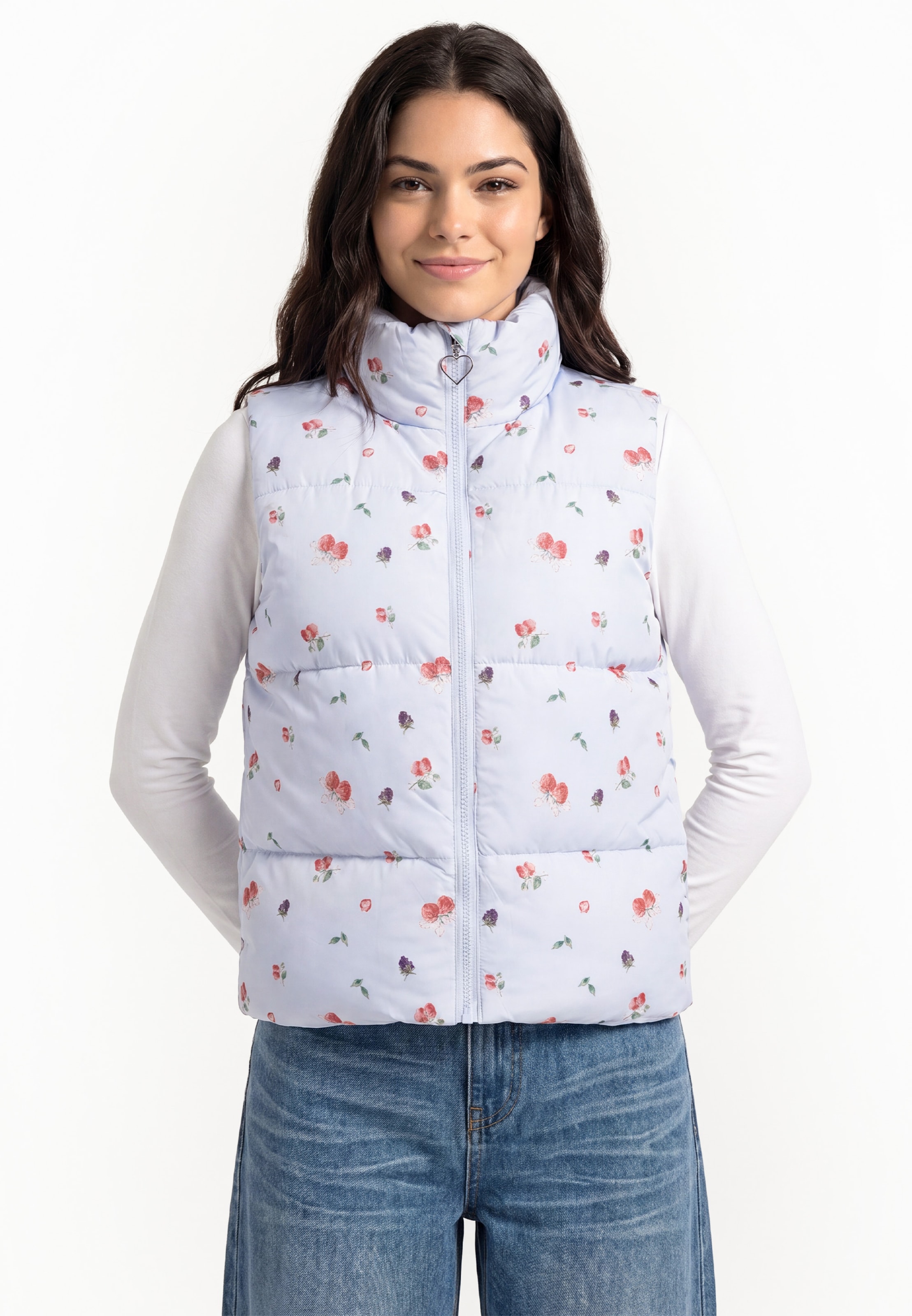 Gilet MYMO en bleu : devant