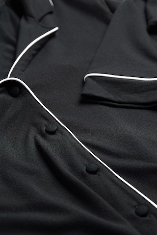 INTIMISSIMI Pajama Shirt in Black: front