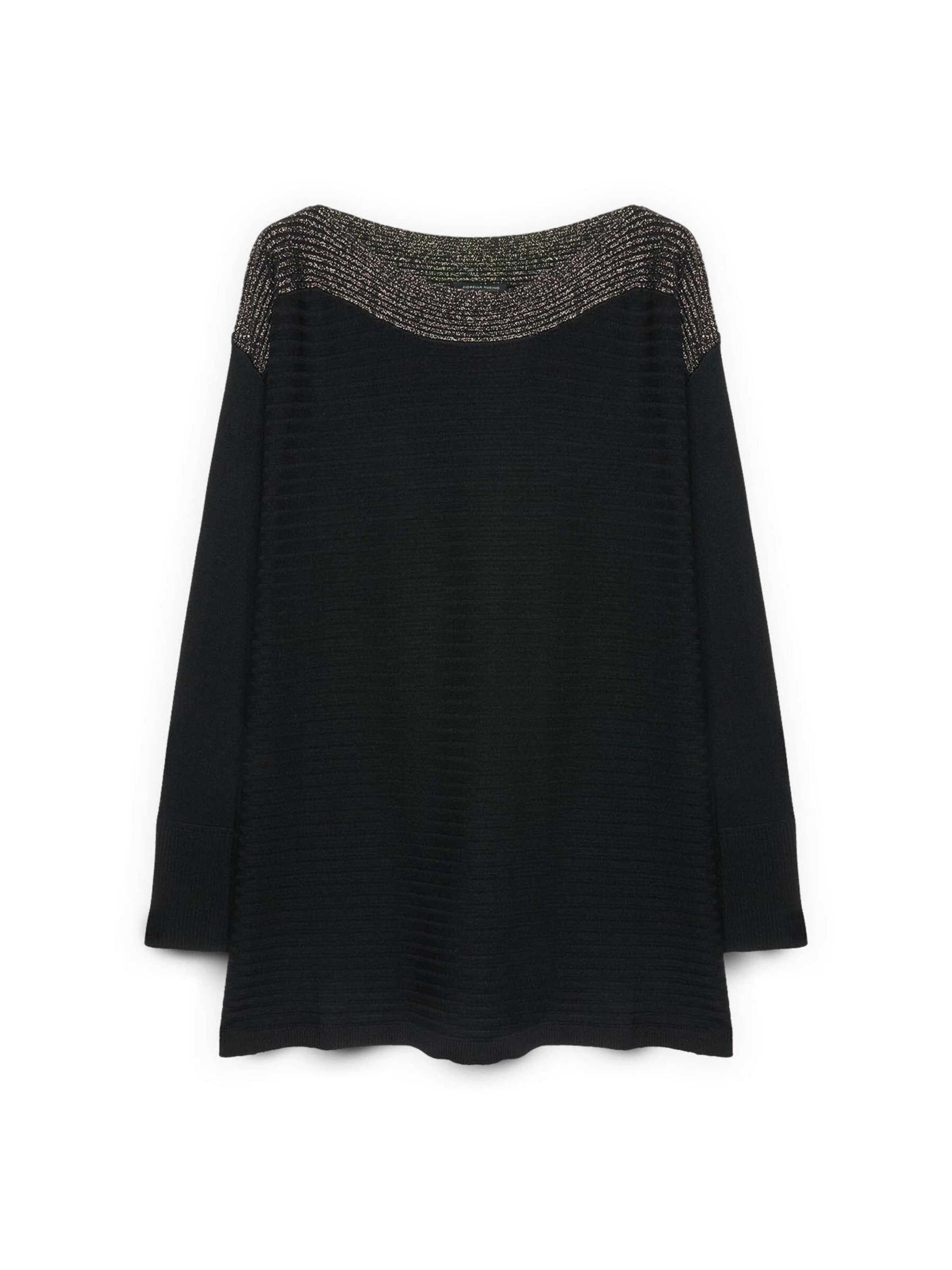 Fiorella Rubino Trui in Zwart: voorkant