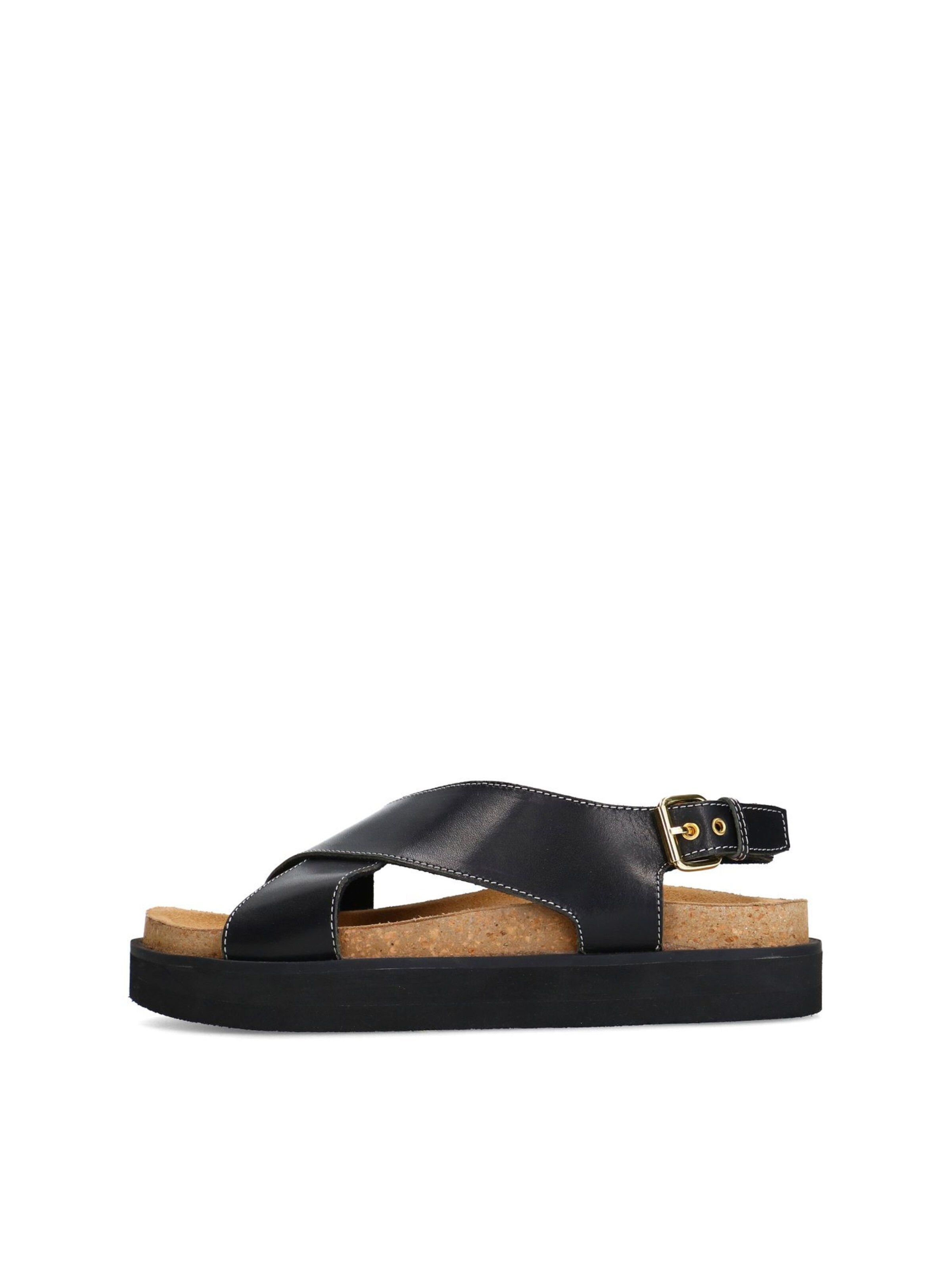 SACHA Sandaal in Zwart