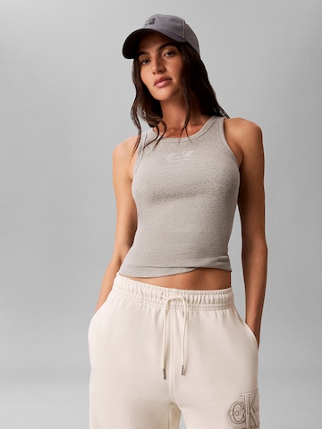 Calvin Klein Jeans Top in Grijs: voorkant