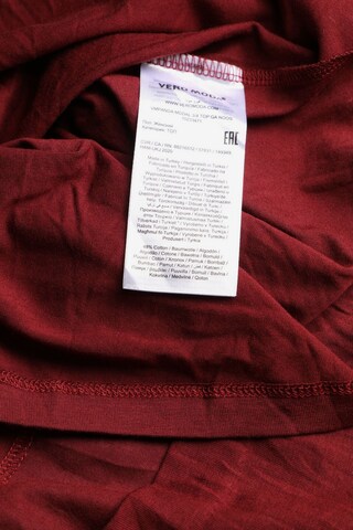 VERO MODA Longsleeve-Shirt XL in Rot