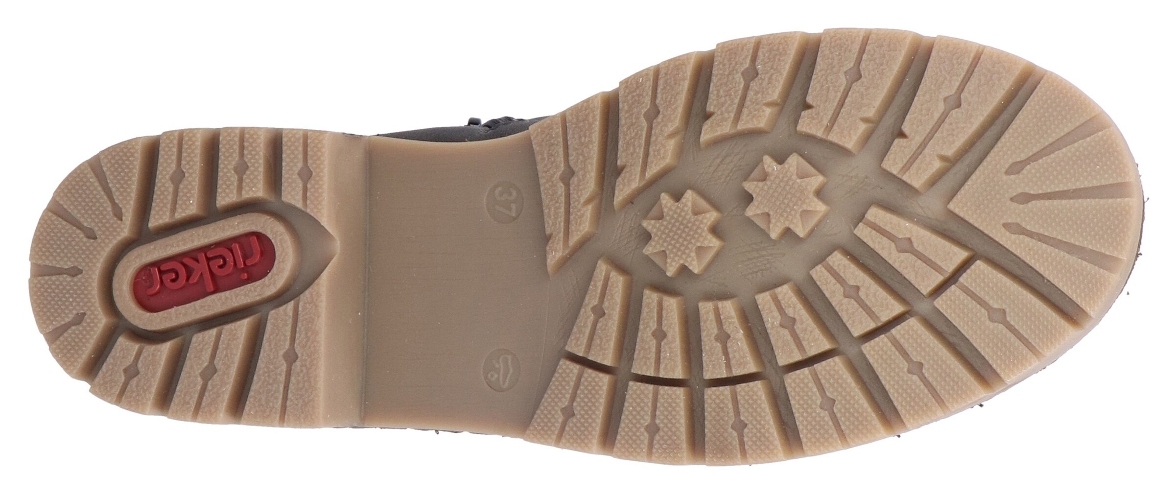 Rieker Schnürstiefelette in Grau