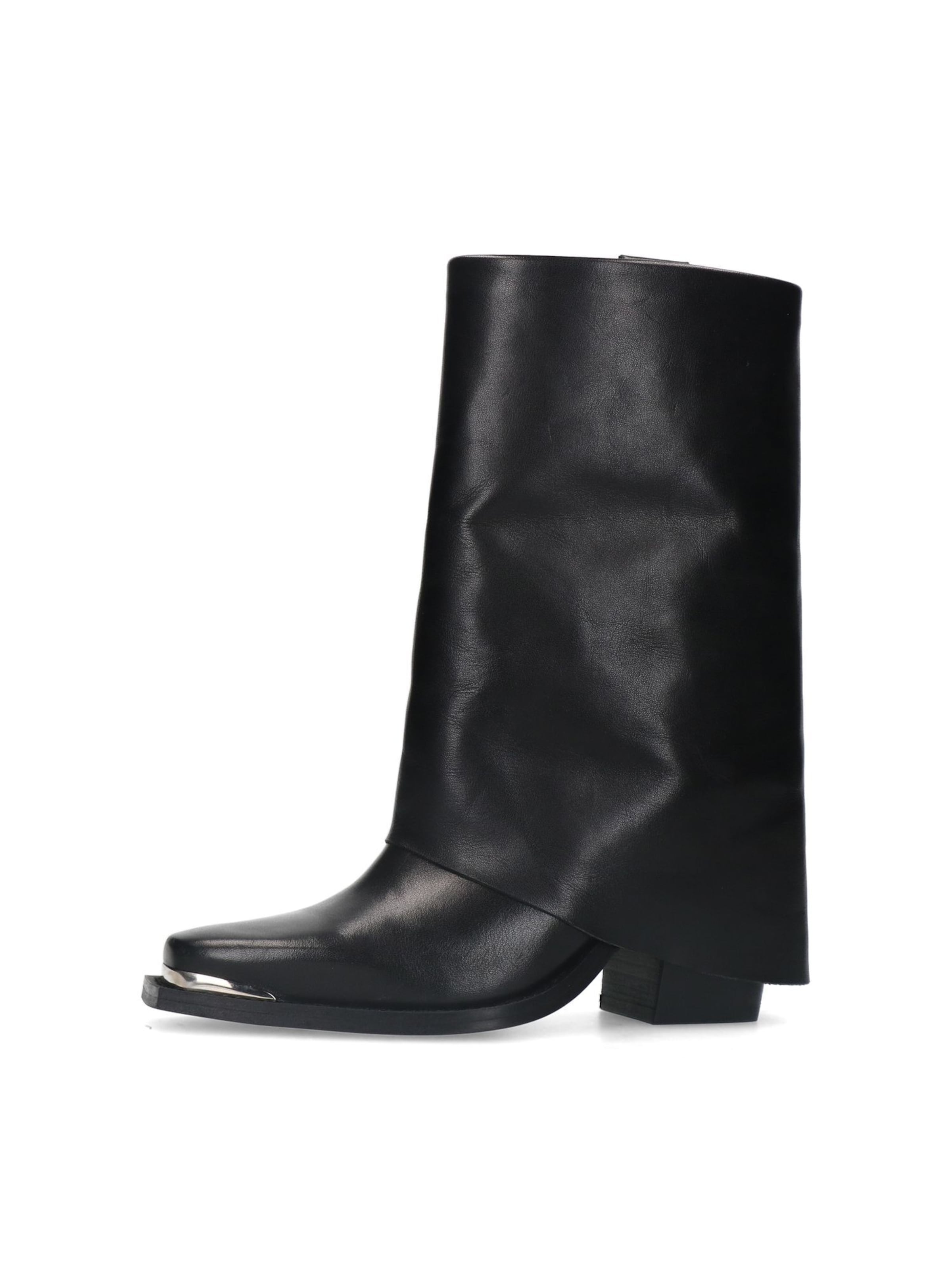Boots SACHA en noir : devant