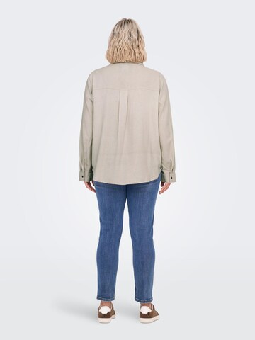 ONLY Carmakoma Blouse 'CARYasmin' in Beige