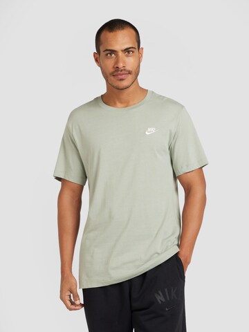 Nike Sportswear Shirt 'CLUB' in Green: front