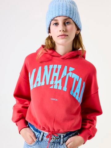 Sweat-shirt GARCIA en rouge : devant