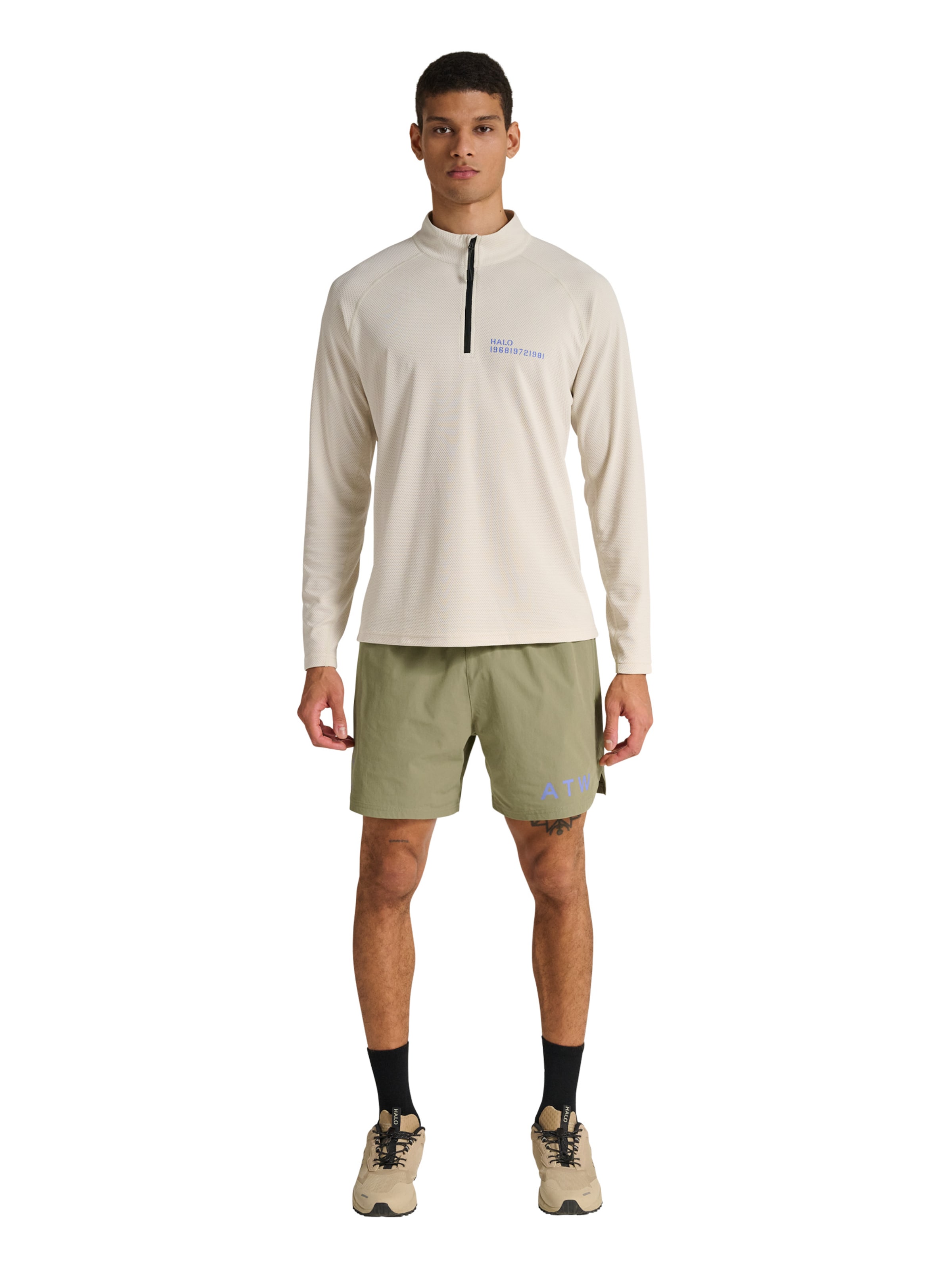 HALO Loosefit Broek in Groen