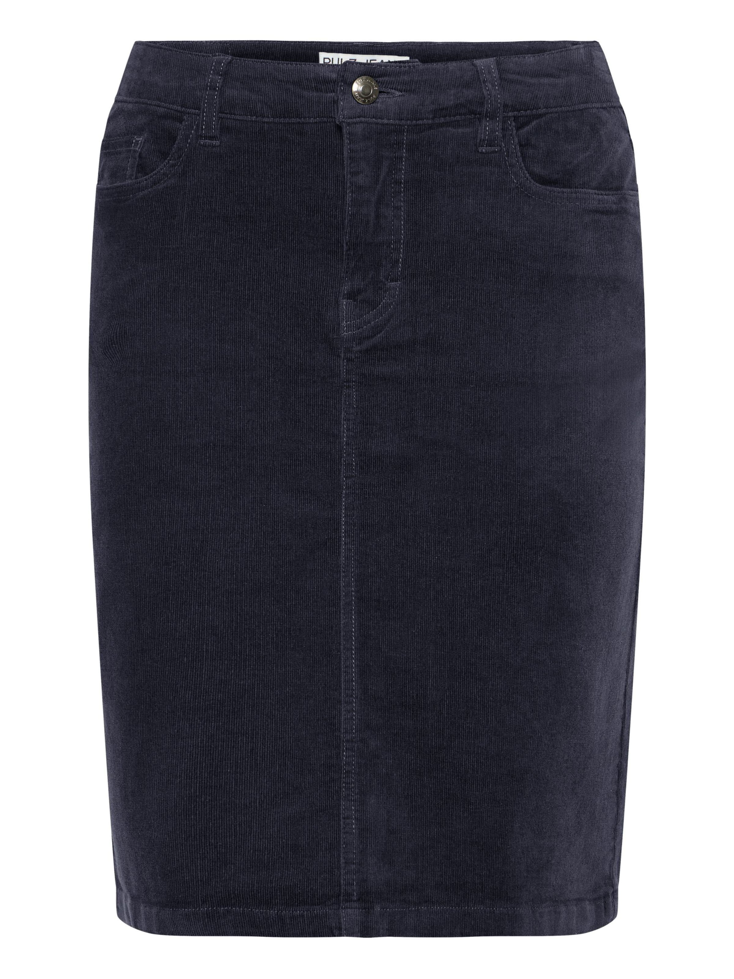 PULZ Jeans Skirt 'SALLY' in Blue: front