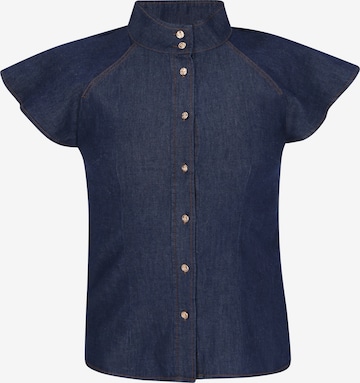 Chemisier DreiMaster Vintage en bleu : devant