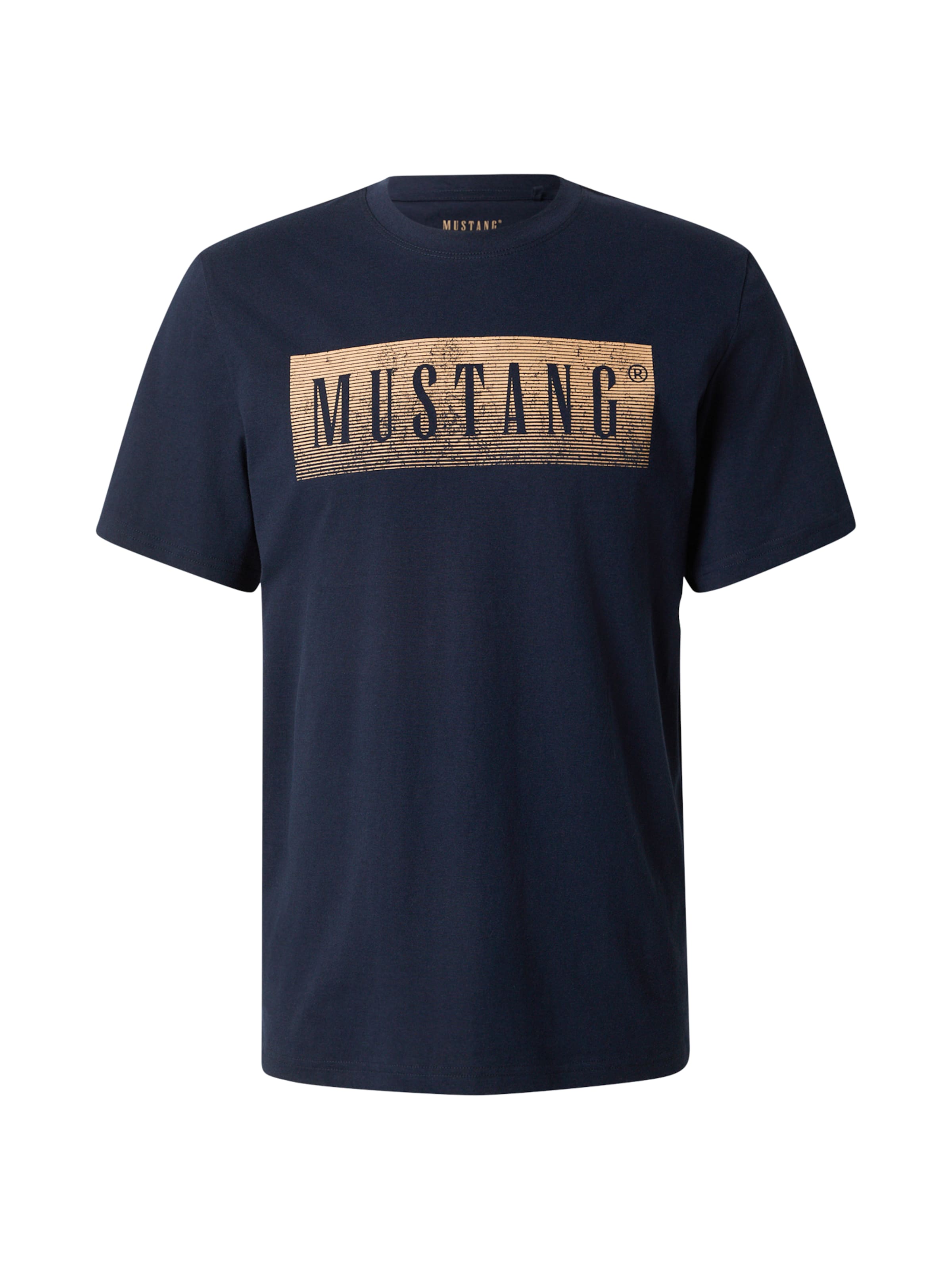 MUSTANG Shirt 'Austin' in Navy / Apricot, Item view