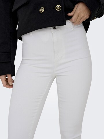 Skinny Jean 'Royal' Only Tall en blanc