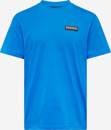 NAPAPIJRI Shirt 'S-IAATO' in Blauw: voorkant