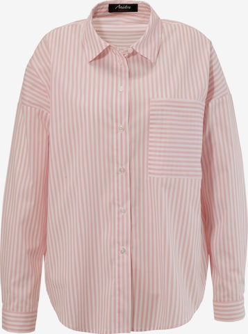 Aniston CASUAL Bluse in Pink: Vorderseite