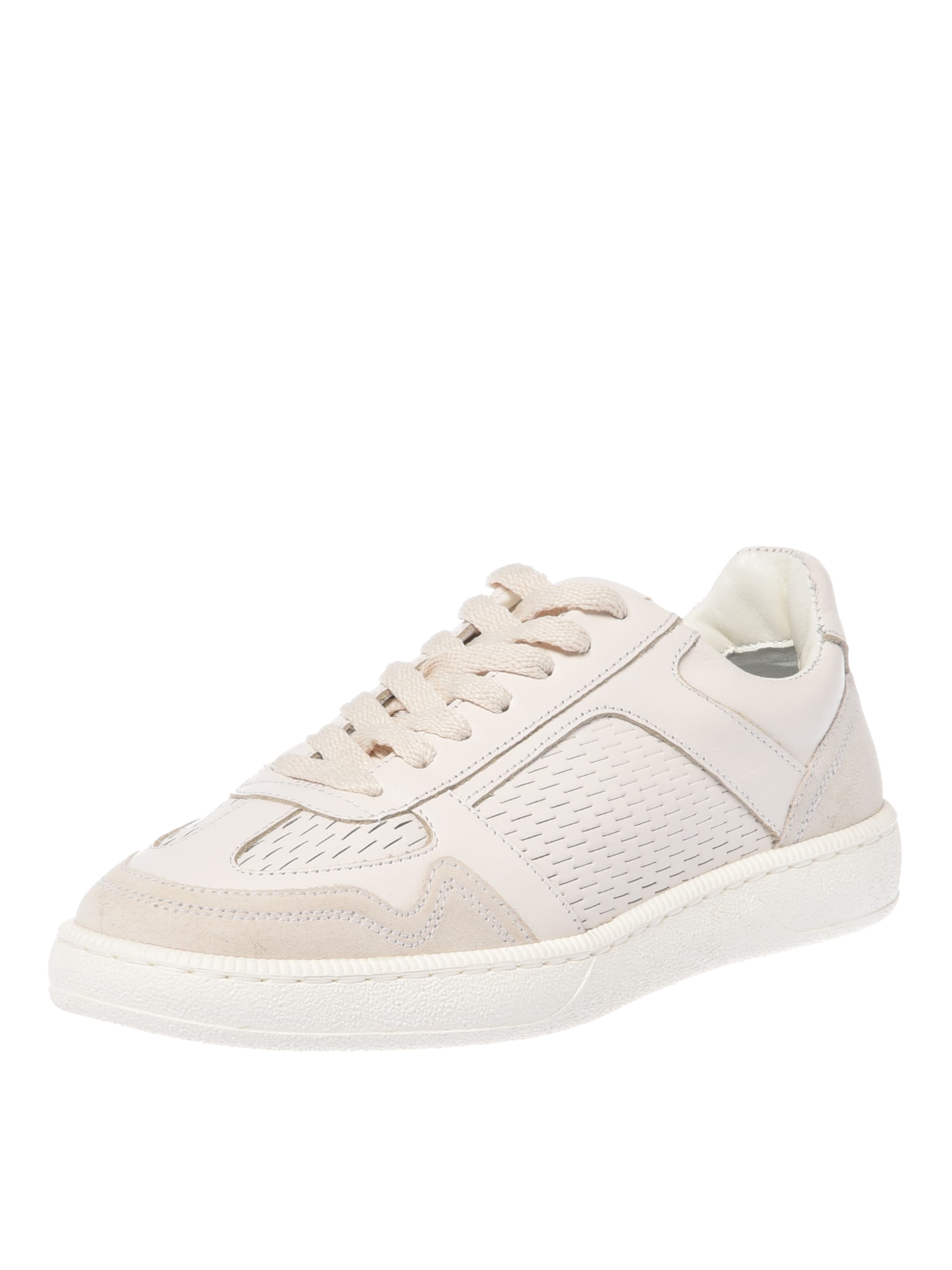 Baskets basses BALDININI en beige : devant