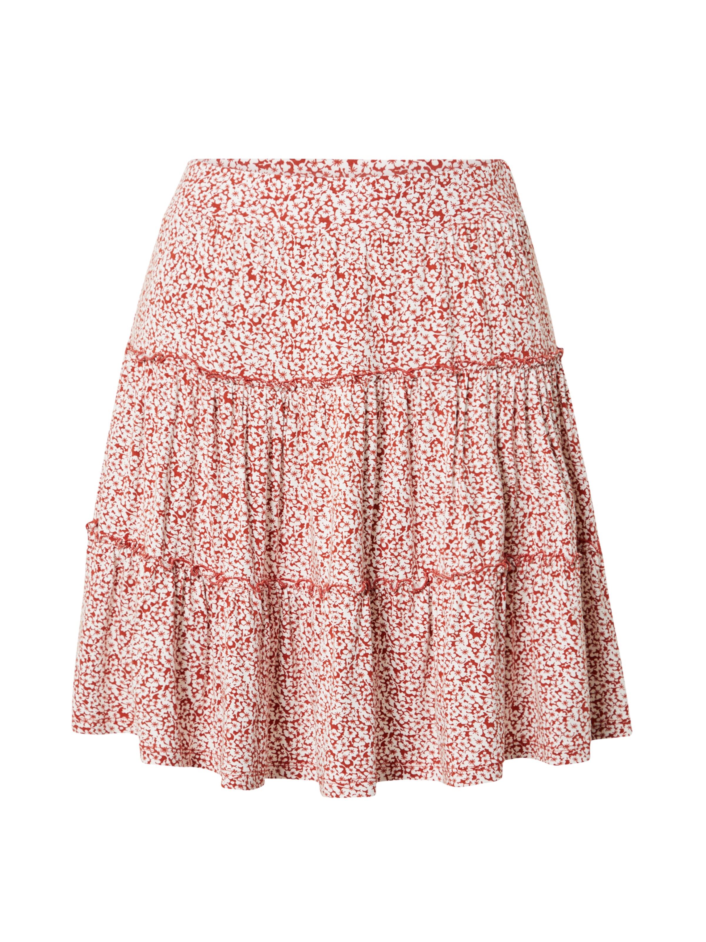 sarkans ABOUT YOU Svārki 'Drama': no priekšpuses