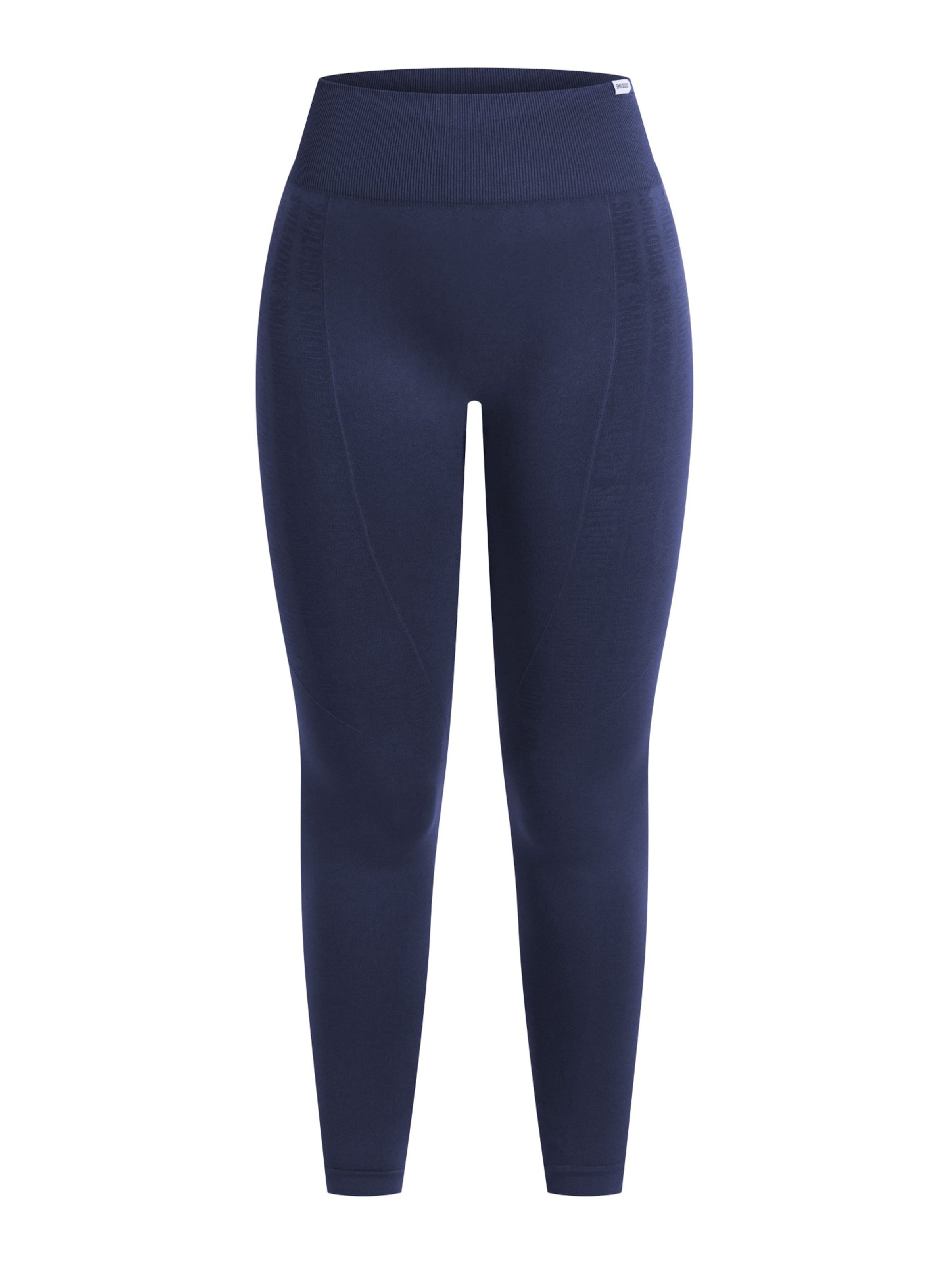 Smilodox Leggings 'Layne' in Blauw: voorkant