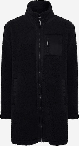 Oxmo Fleece Jacket 'OXELINE' in Black: front