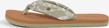 O'NEILL T-bar sandals 'Ditsy Sun' in Green: front