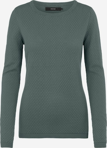 VERO MODA Свитер 'Care' в Зеленый: спереди