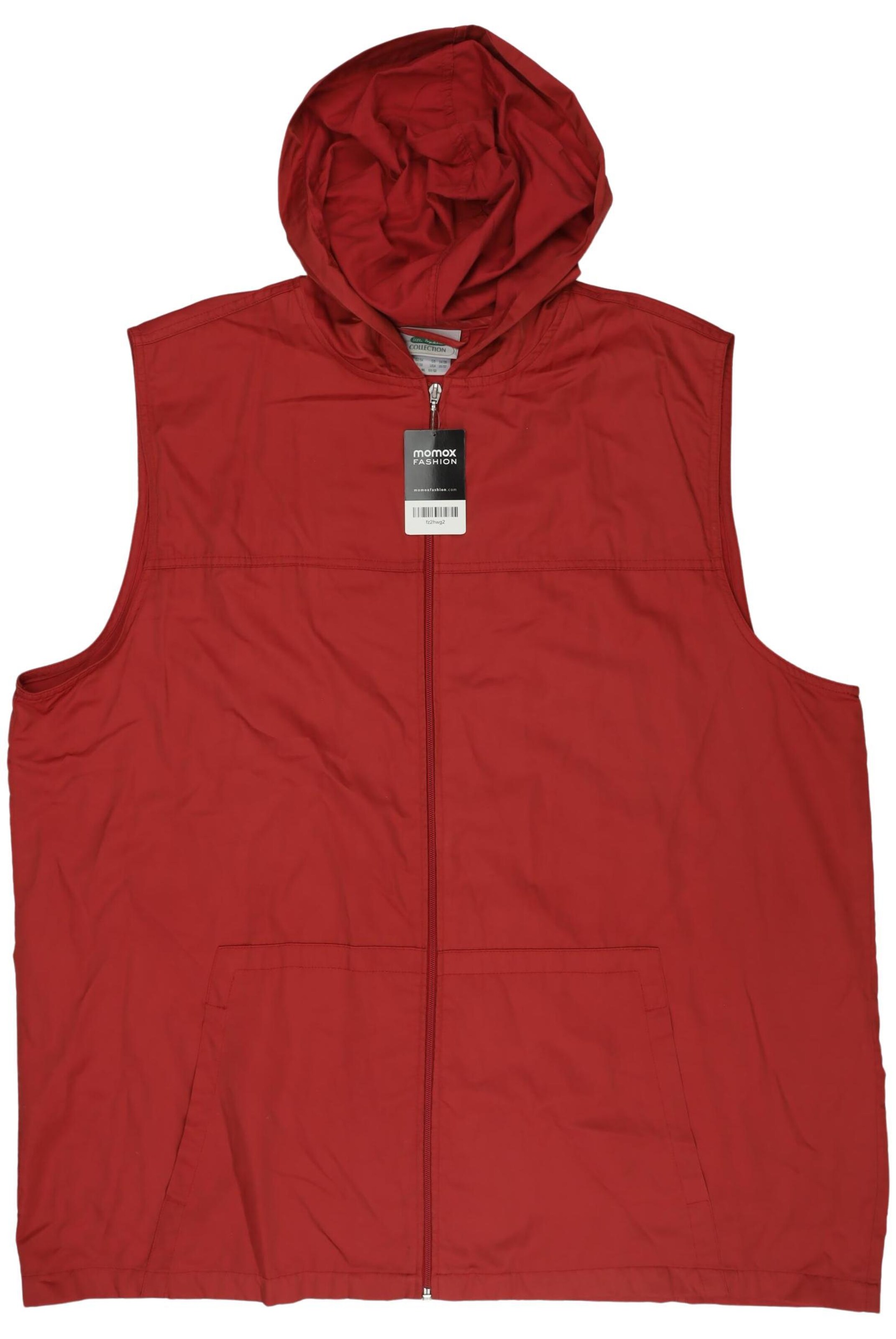 Ulla Popken Vest in 5XL in Red: front