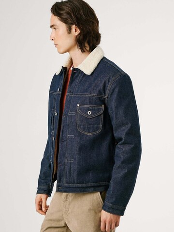 Veste mi-saison 'JKT HORSHAM BORG RINSE ' Pepe Jeans en bleu