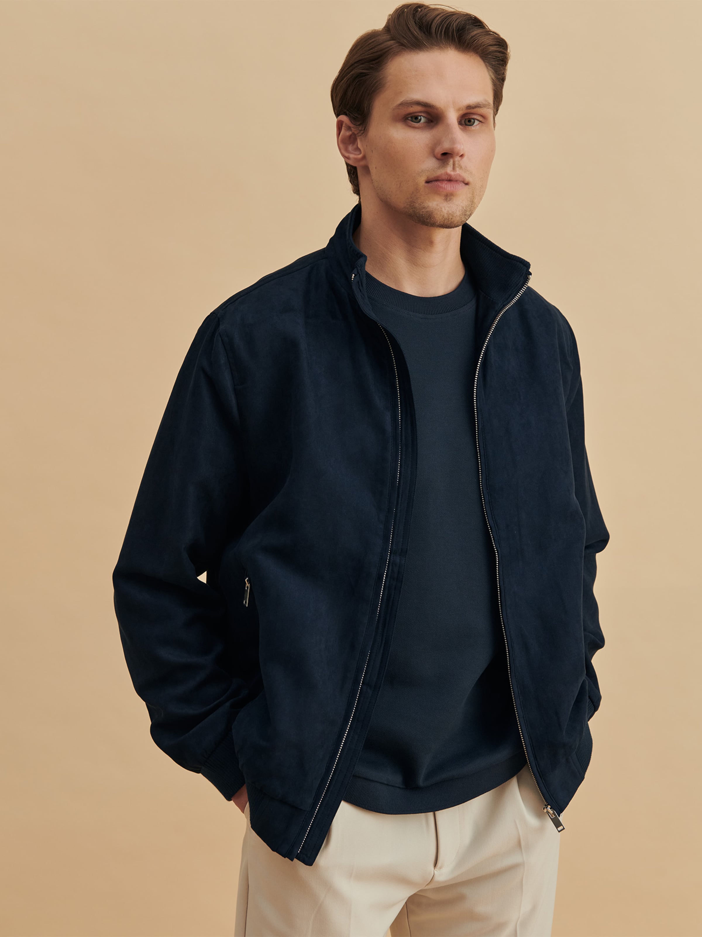 Between-Season Jacket 'Fiete' in Dark Blue