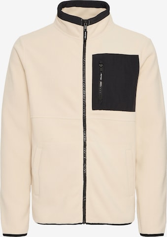 BLEND - Casaco de velo 'Floritz' em bege: frente