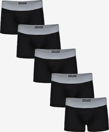 Boxers 'COTTON MAX Boxershorts Men 5er Pack' Maxte en noir : devant