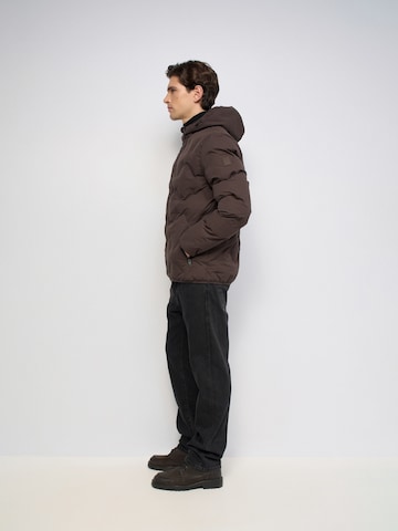 Salsa Jeans Winterjas in Bruin