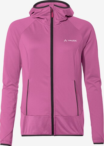 VAUDE Funktionsfleecejacke 'Tekoa II' in Pink: predná strana