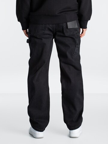 Pegador Regular Jeans 'Drato' in Schwarz