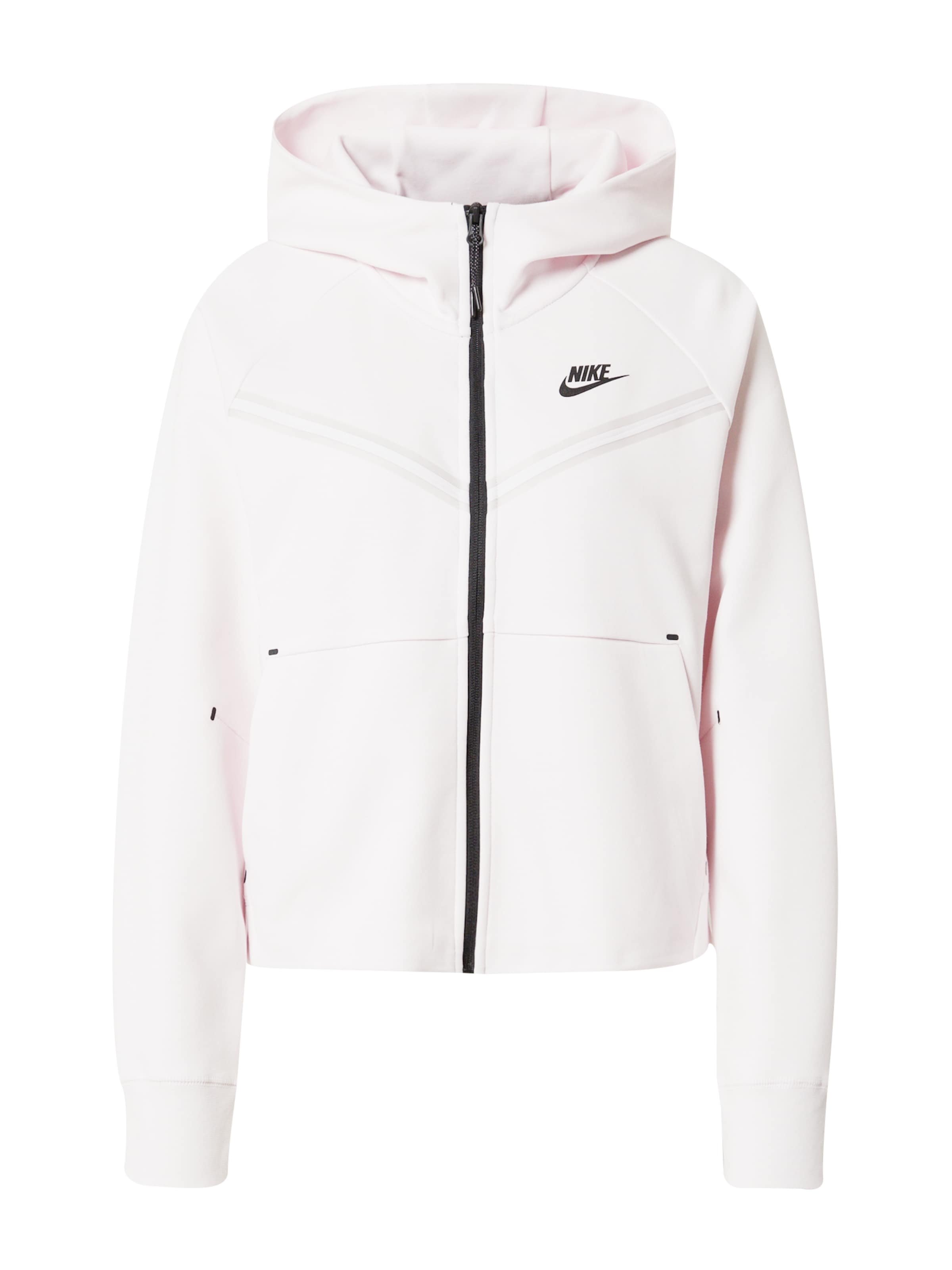 Nike Sportswear Jopa na zadrgo 'Tech Fleece' | roza barva: sprednja stran