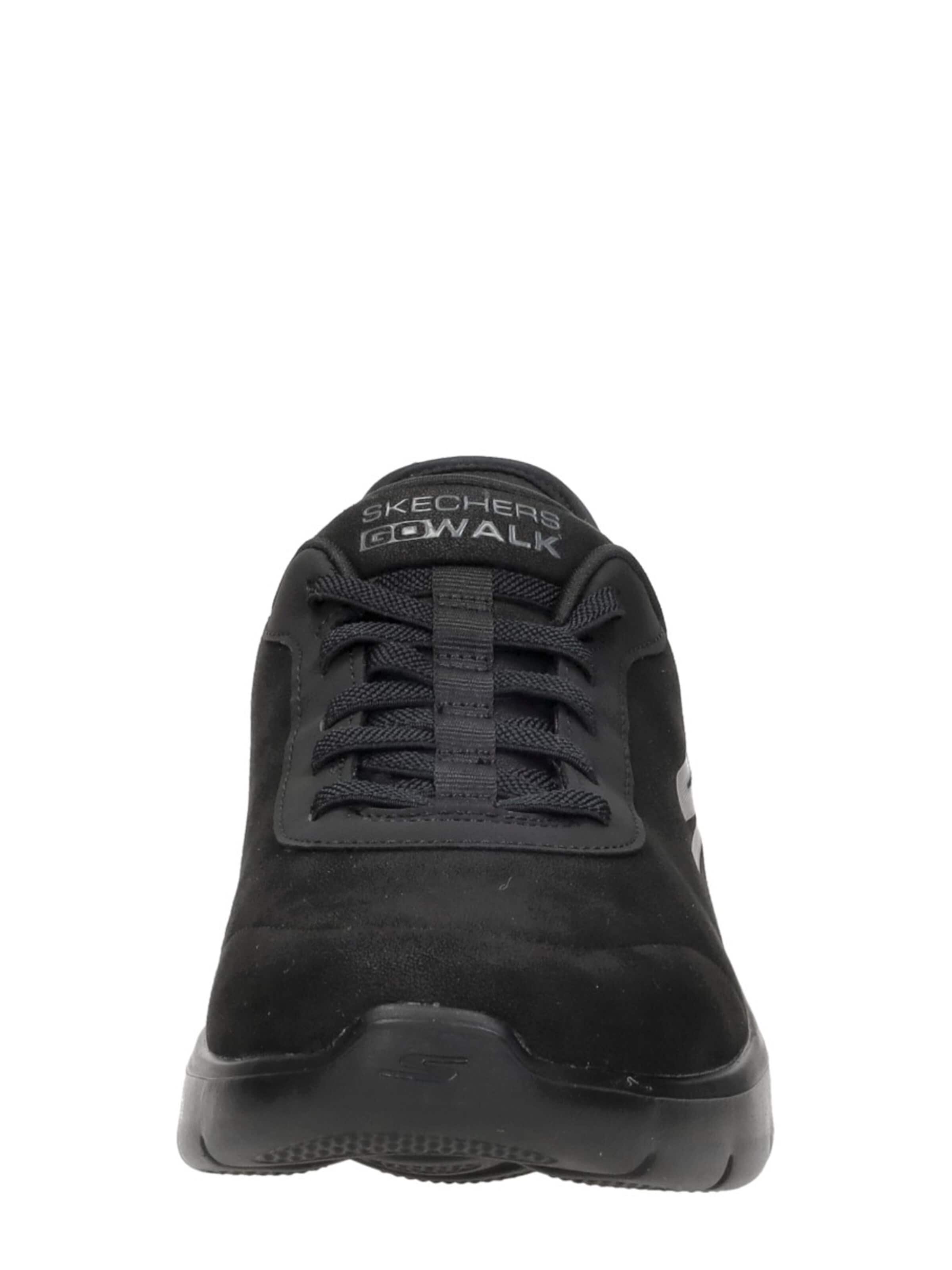 SKECHERS Platform trainers 'Slip-Ins: Go Walk Flex' in Black