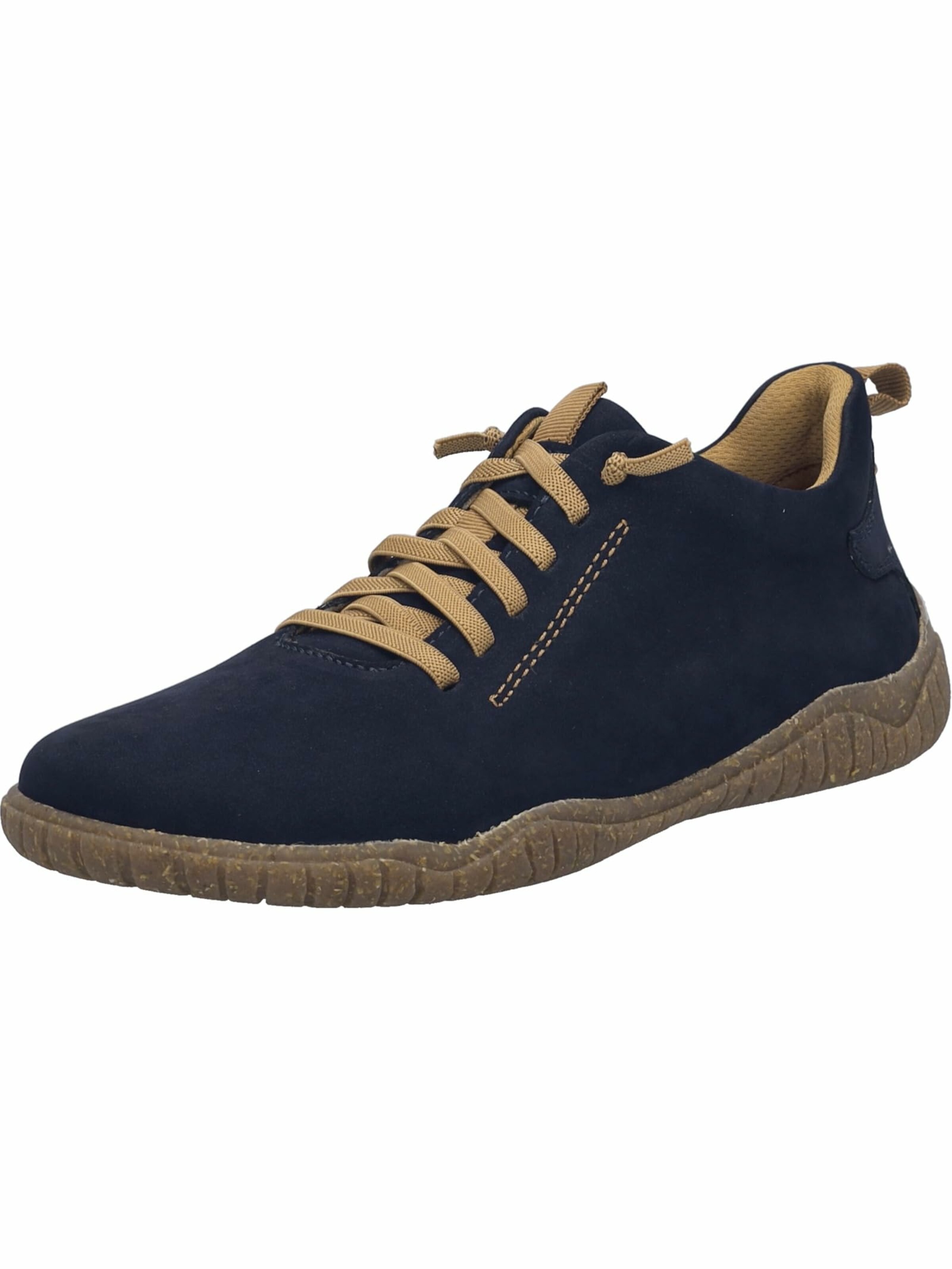 JOSEF SEIBEL Schnürschuh in Blau: Vorderseite