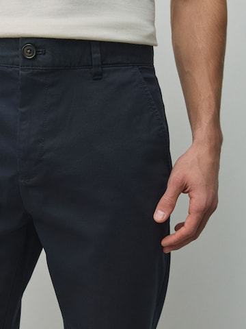 Next - Slimfit Pantalón chino en azul