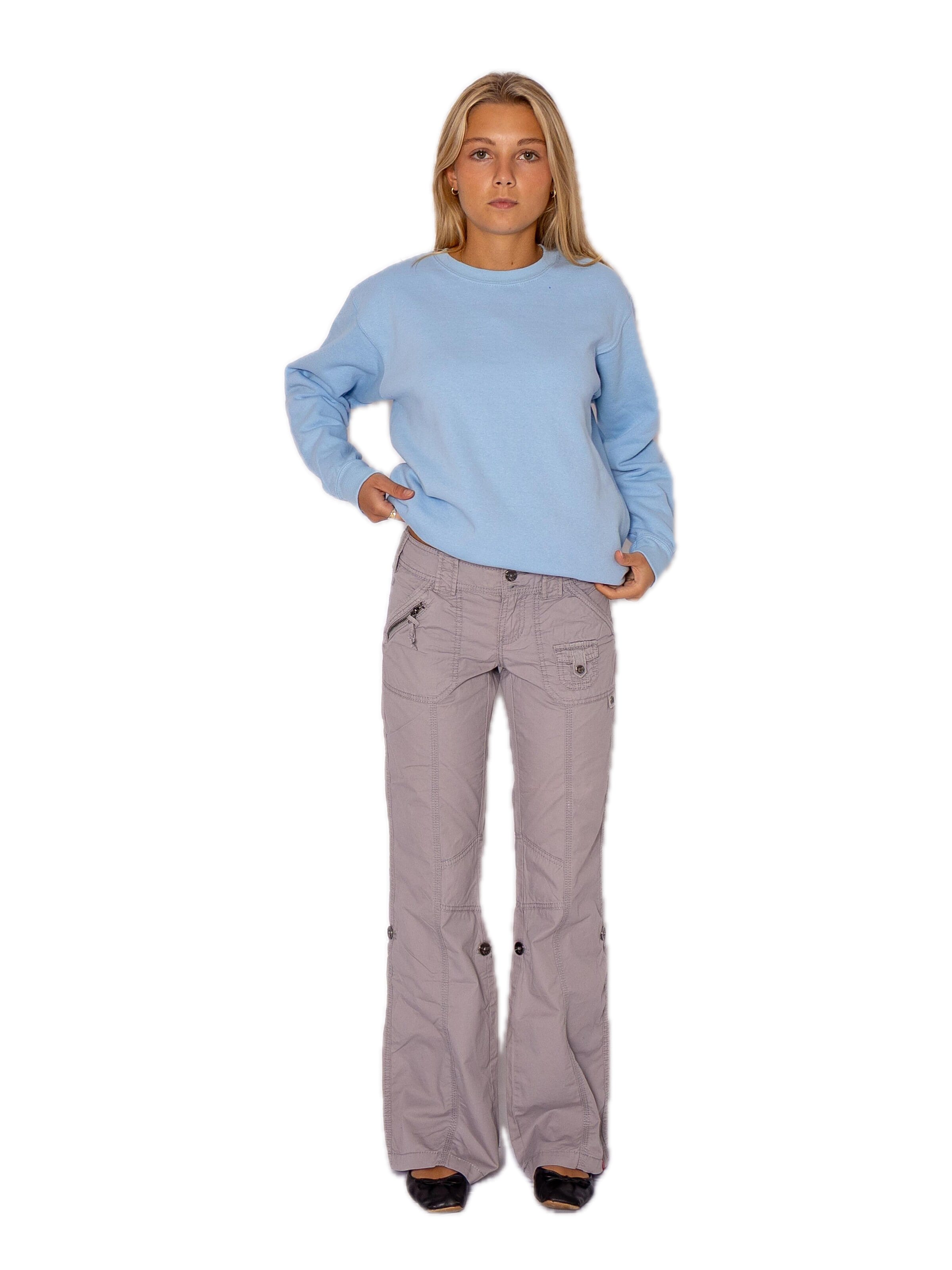 Felpa 'Crewneck sweatshirt' di FRUIT OF THE LOOM in blu