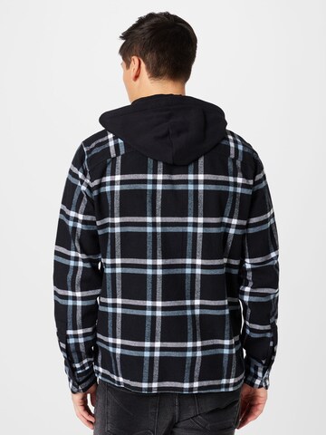 HOLLISTER Regular Fit Hemd in Schwarz