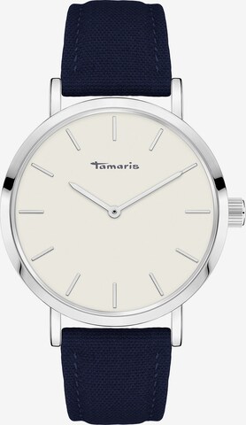 TAMARIS Analoog horloge in Blauw: voorkant