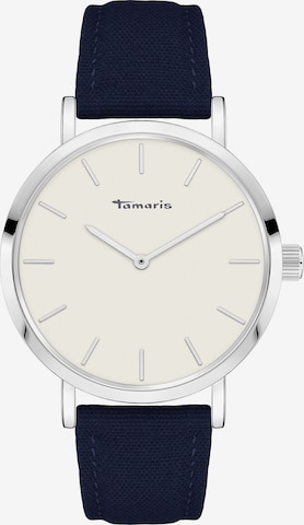 TAMARIS Analoog horloge in Blauw: voorkant