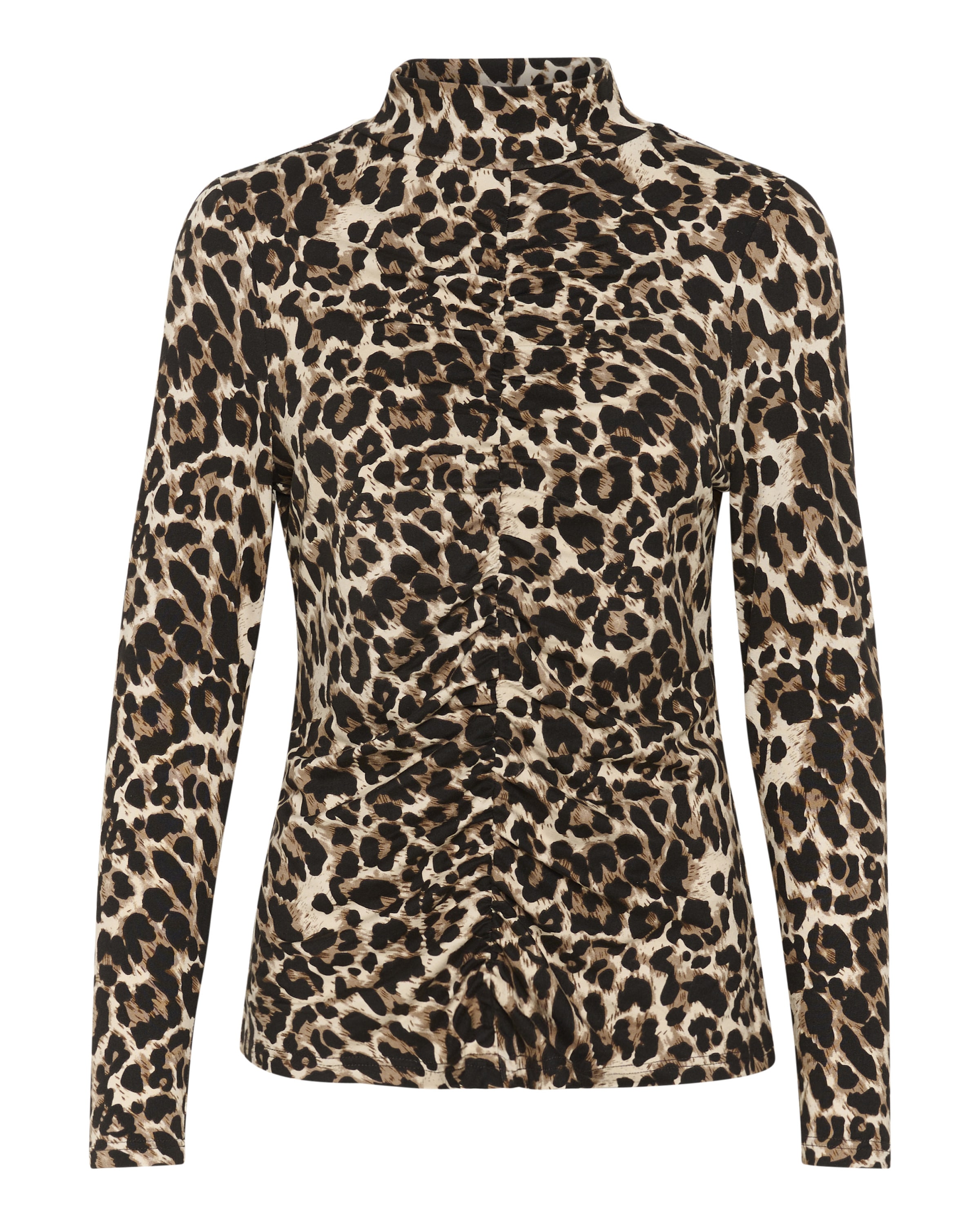 Cream Bluse in Schwarz: Vorderseite