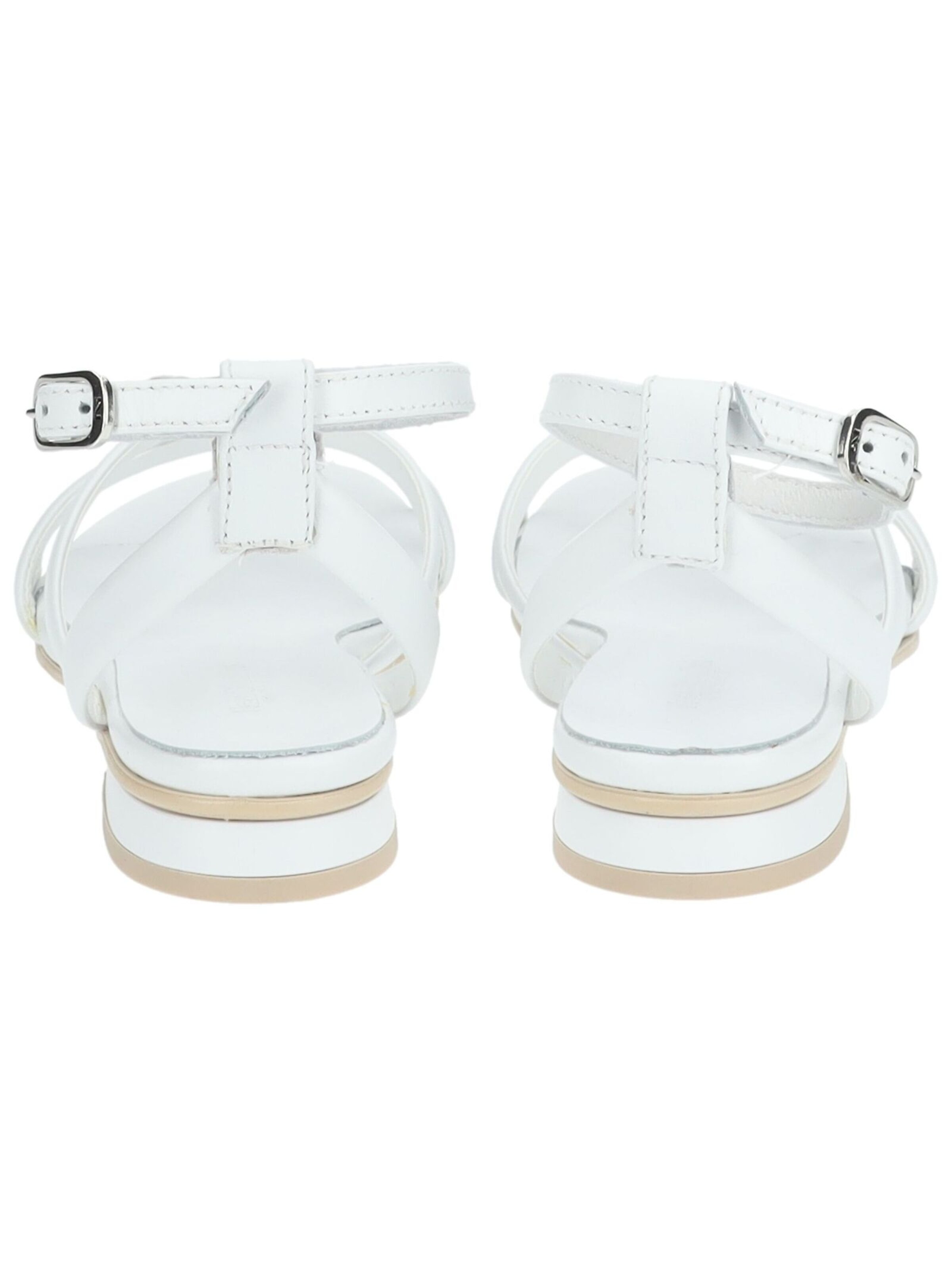 Nero Giardini Strap Sandals in White