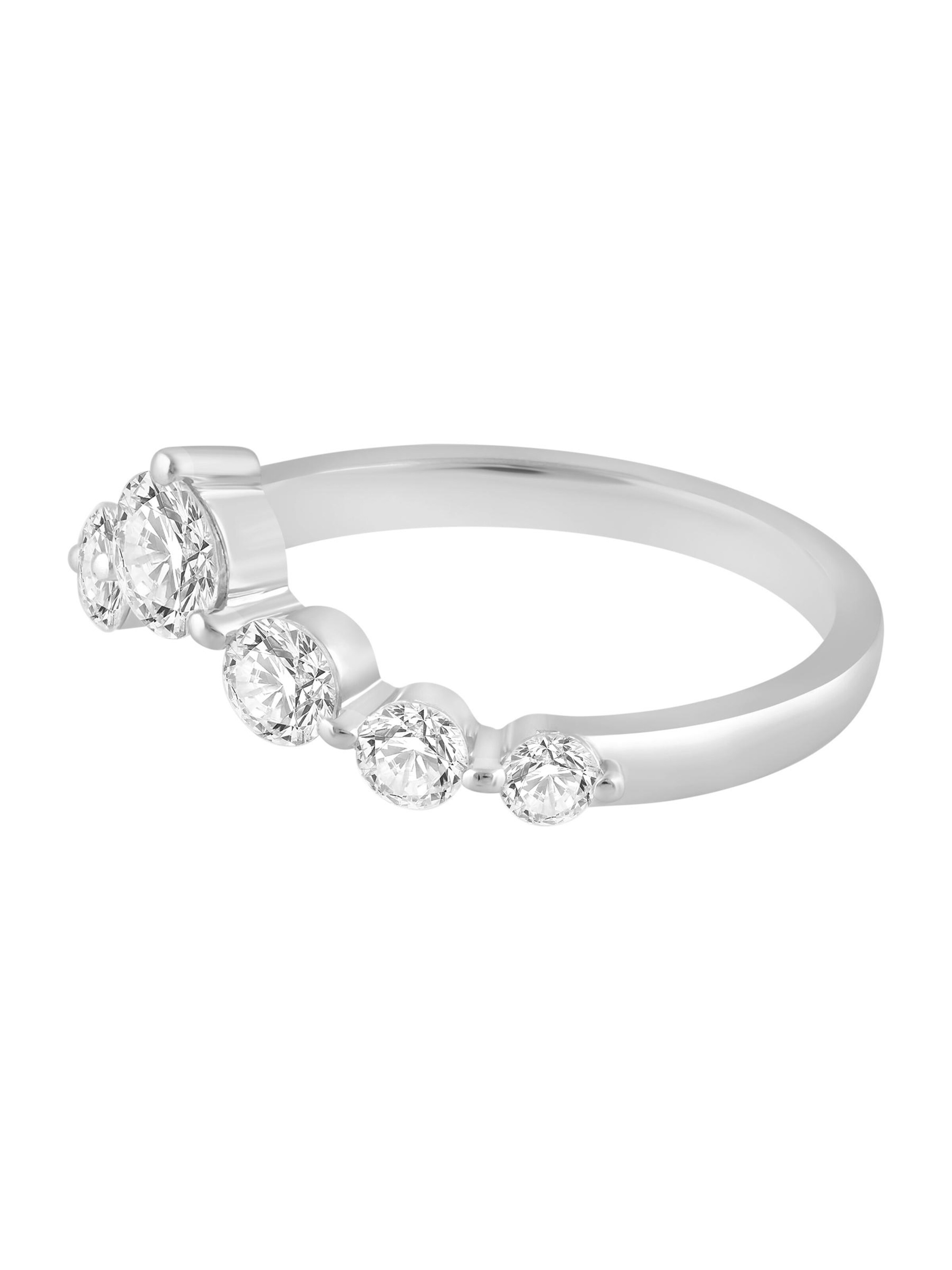ETHISHER DIAMANTEN Ring in Silver