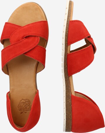 Apple of Eden Sandals in Red