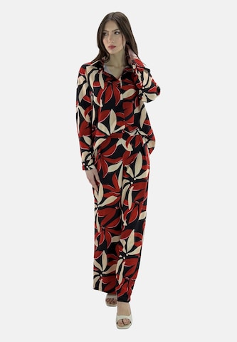 Elara regular Hjemmedragt i rød: forside