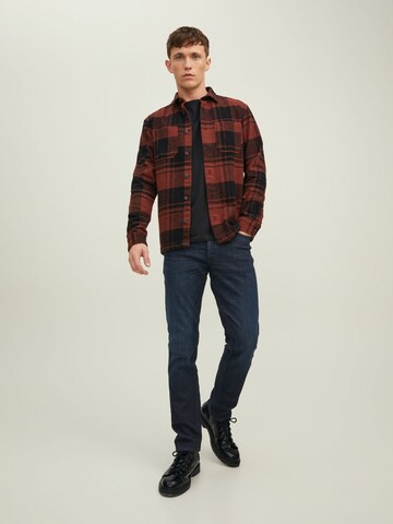 JACK & JONES Regular Jeans 'Clark Evan' i blå