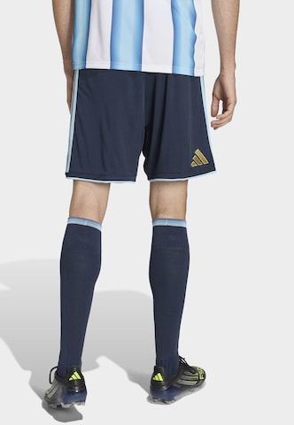 ADIDAS PERFORMANCE Loosefit Sportbroek 'Argentinien 26 Replica' in Blauw