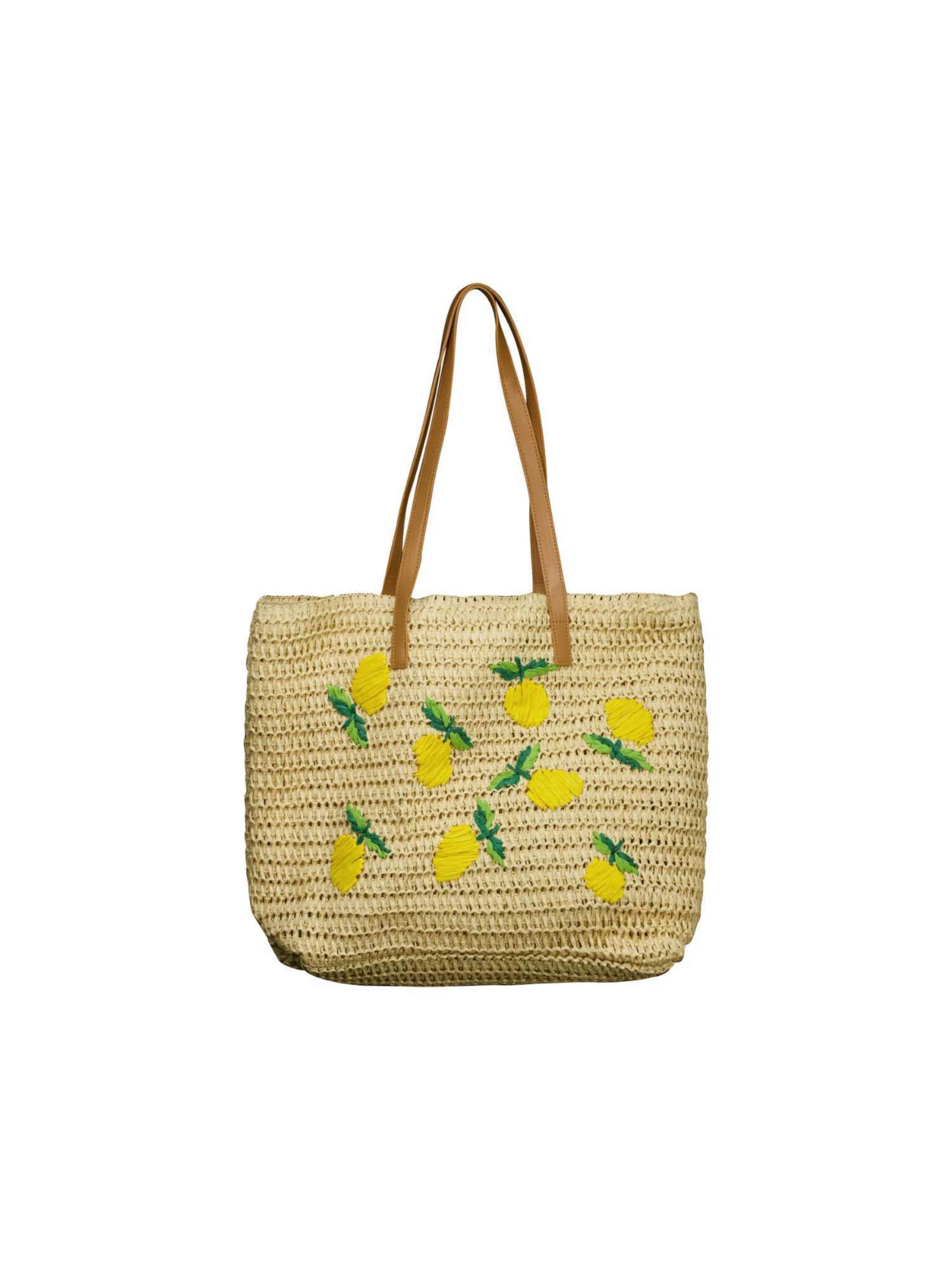 Cabas 'Manon' Deeluxe en beige : devant